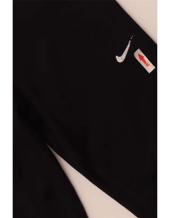 Nike Mädchen-Leggings mit Grafik, 10–11 Jahre, mittelgroß, Schwarz