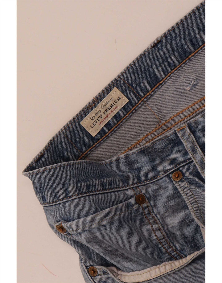 Levi's Mens 501 Distressed Denim Short W50 4XL Blue