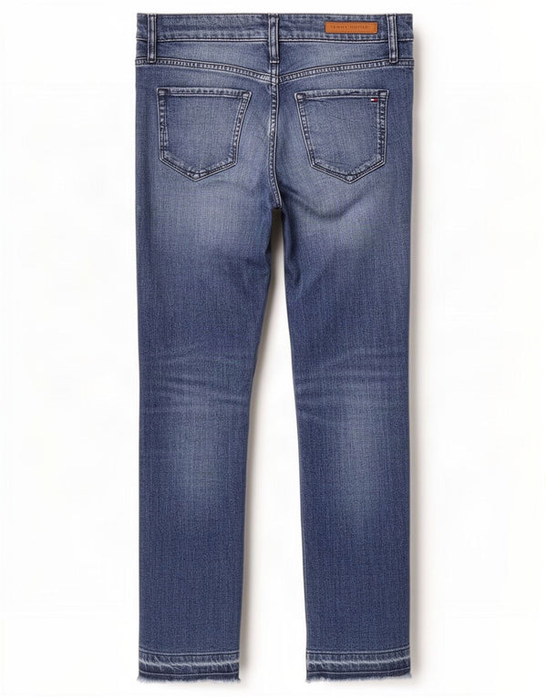 Женские прямые джинсы Tommy Hilfiger Rome RW W29 L28, синий хлопок