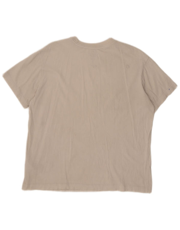 Nike Mens Loose Fit T-Shirt Top Medium Off White Cotton