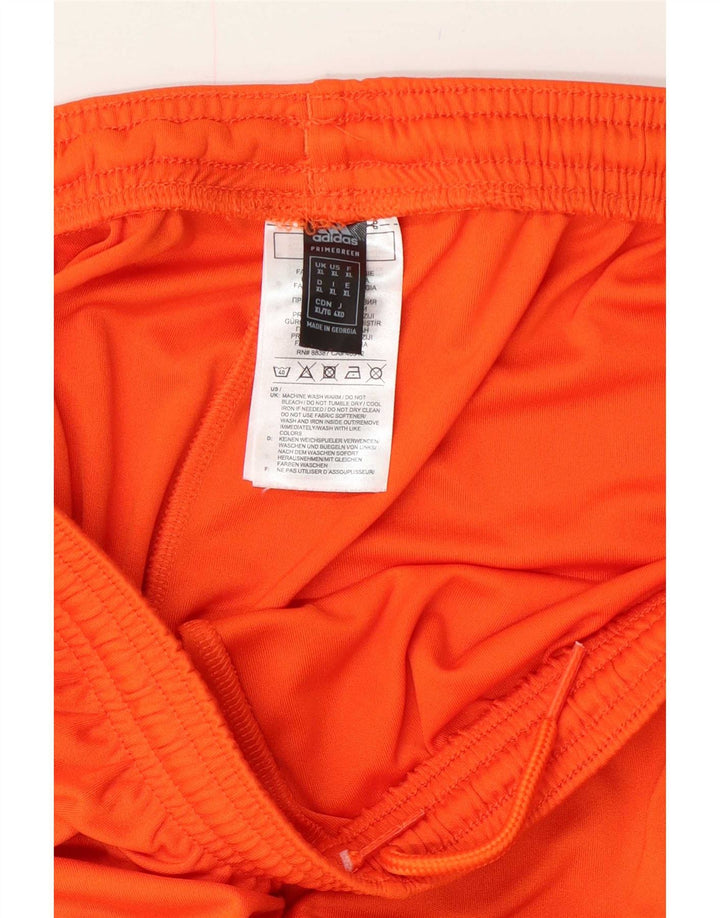 Adidas Mens Aeroready Sport Shorts XL Orange Polyester