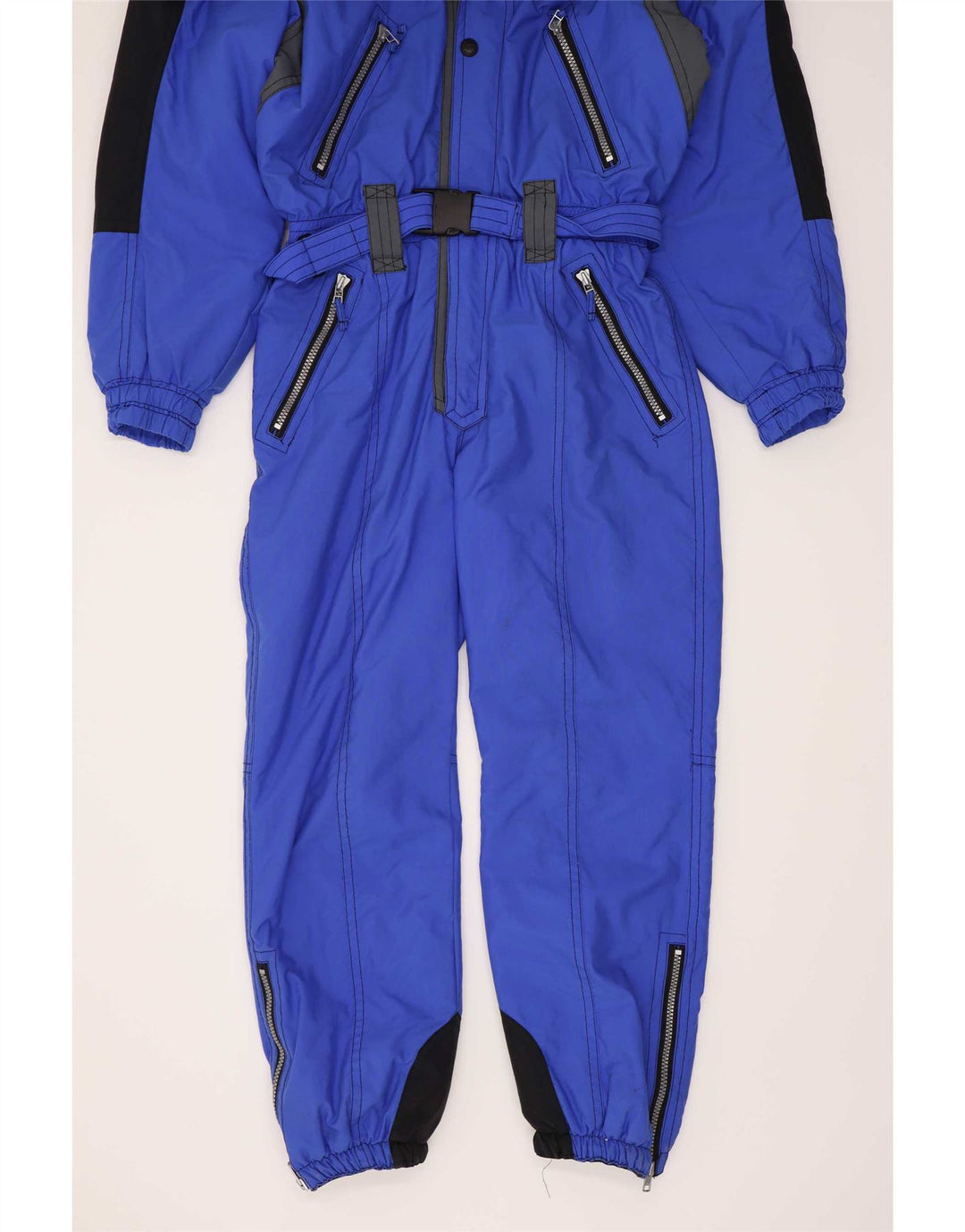 Tuta da sci da uomo Ellesse IT 54 XL Blu Colourblock in poliammide