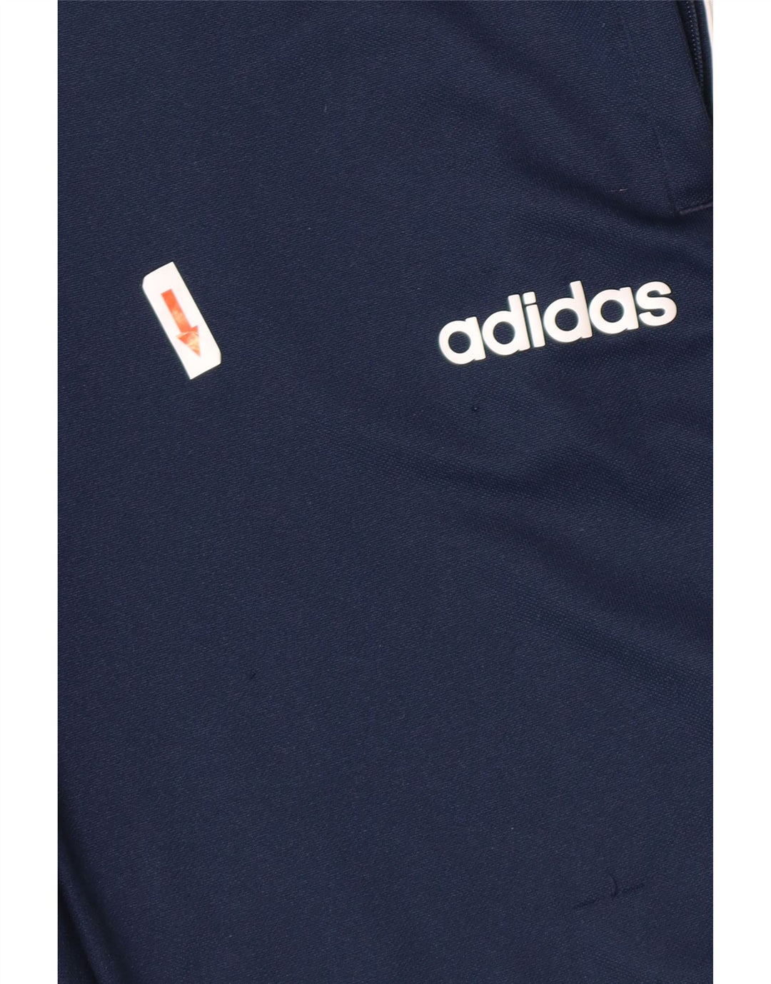 Adidas Mens Tracksuit Trousers Small  Navy Blue Polyester