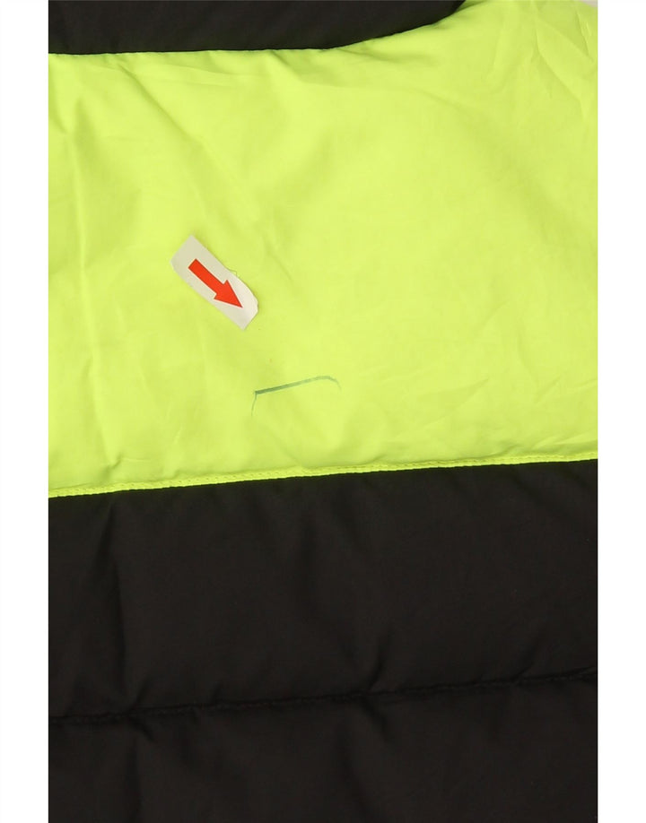 Nike Wattierte Weste für Jungen, 8–9 Jahre, Größe S, Schwarz, Colourblock-Polyester
