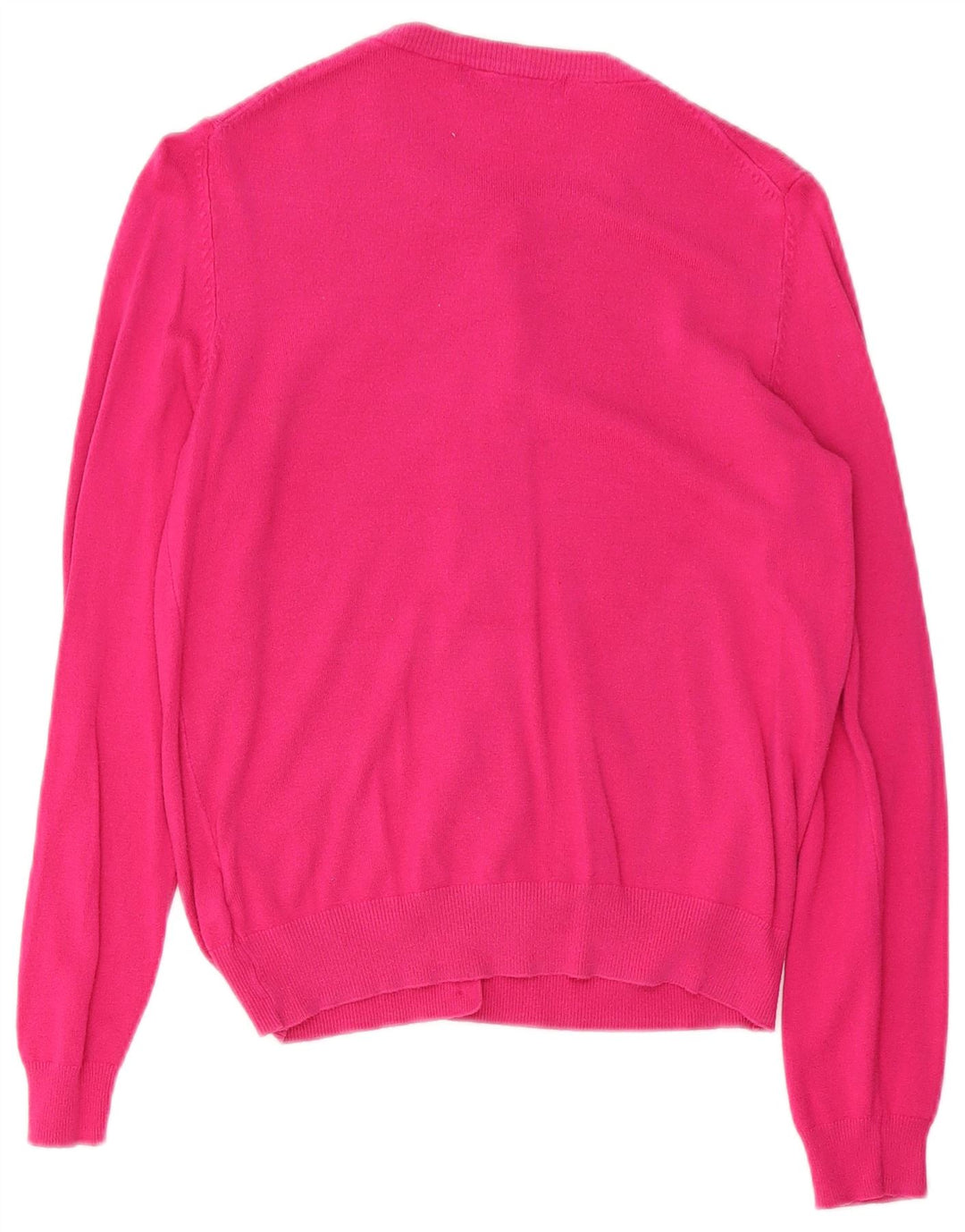 Marks & Spencer dame cardigan sweater UK 12 Medium Pink Viscose