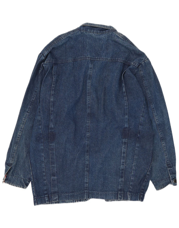 Vintage Mens Denim Jacket UK 42 XL Blue