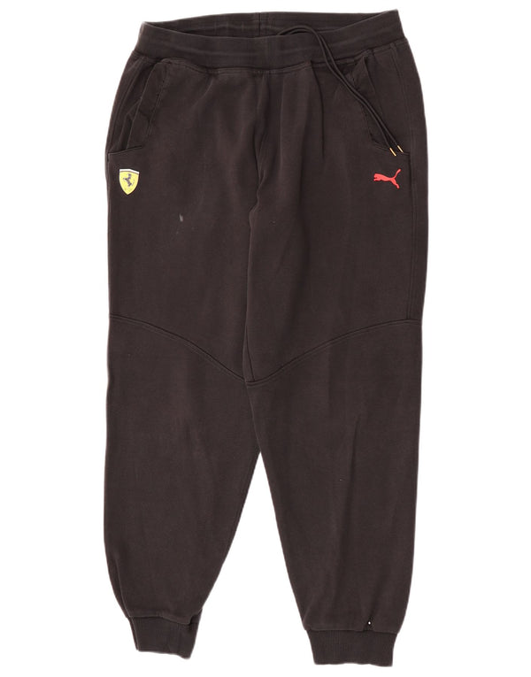 Pantaloni da tuta da uomo con grafica Puma Ferrari, pantaloni da jogging, grandi, neri
