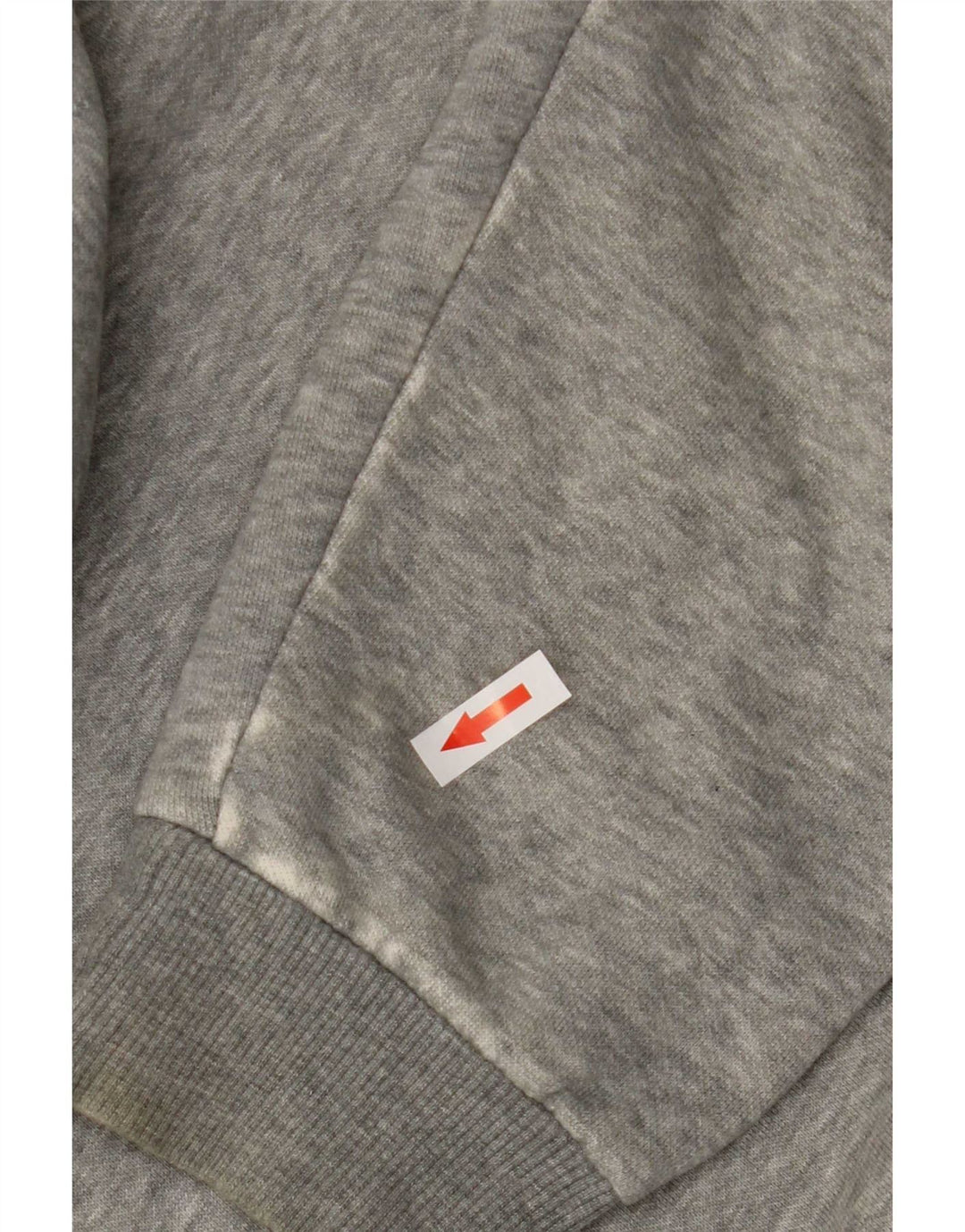 Puma Mens Graphic Hoodie Jumper Medium Grey Cotton