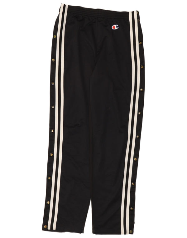 Champion Mens Tracksuit Trousers Medium Black Polyester