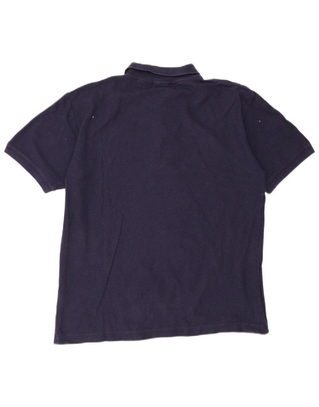 FILA Mens Polo Shirt Large Navy Blue Cotton