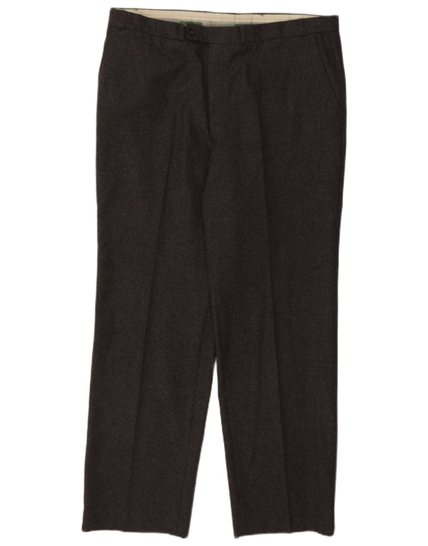 Ανδρικό παντελόνι C&A Canda Regular Casual W40 L31 Γκρι νέο μαλλί