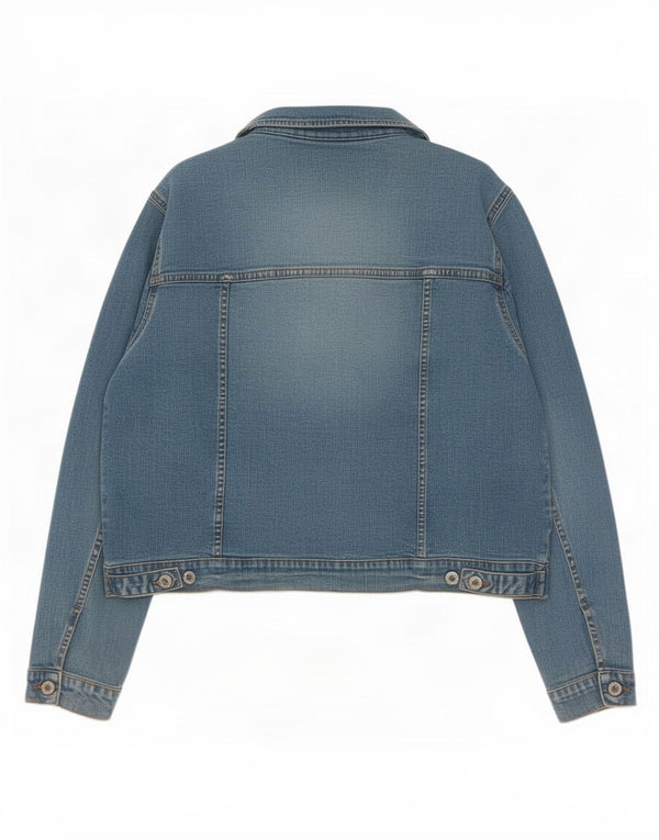 Marks & Spencer Damen Jeansjacke UK 16 Large Blau