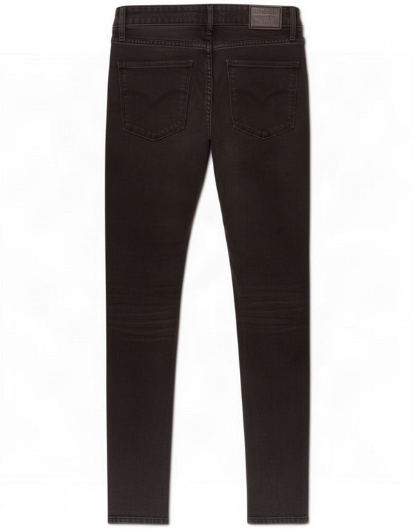 Levi's Womens 721 High Waist Skinny Jeans W27 L27 Black Cotton
