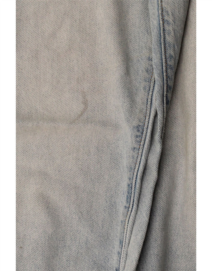 Levi's Womens Ribcage Straight Jeans W24 L26 Blue Cotton