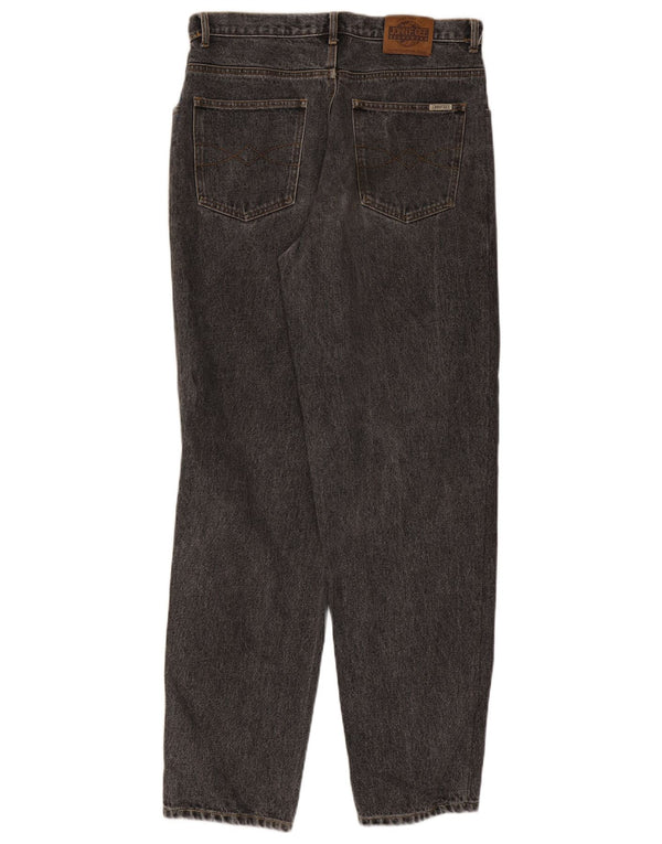 John F Gee Herren Tapered Jeans IT 52 XL W34 L33 Graue Baumwolle