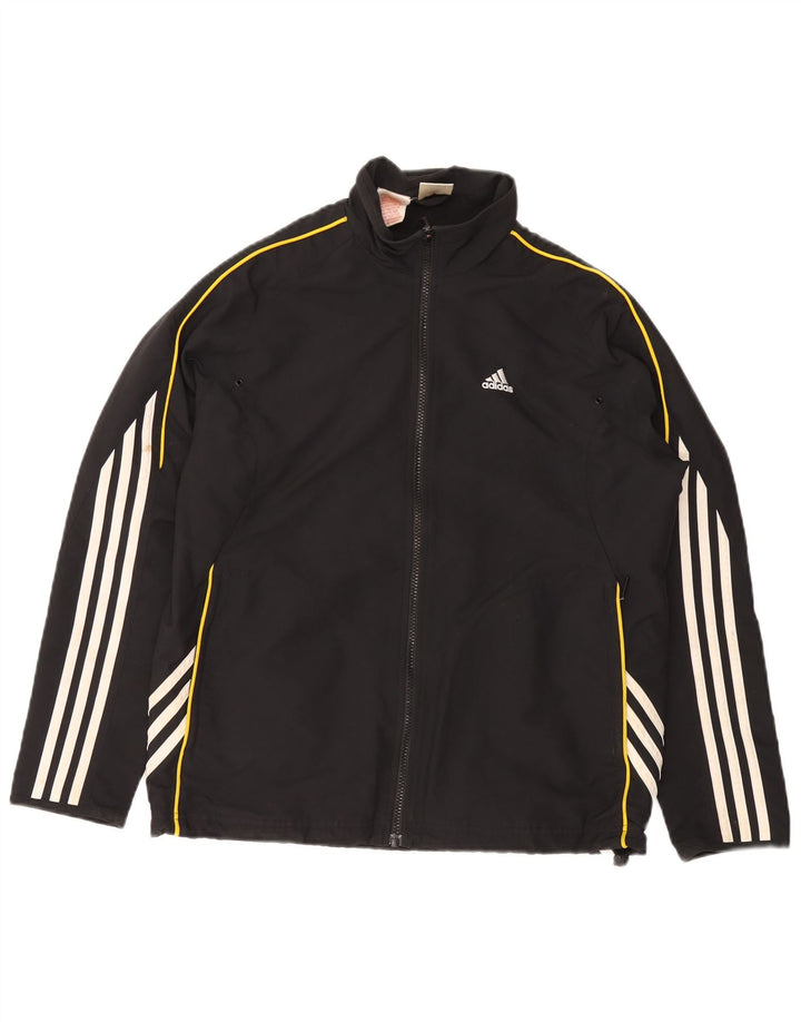 ADIDAS Træningsdragt til drenge Topjakke 13-14 år Sort Polyester