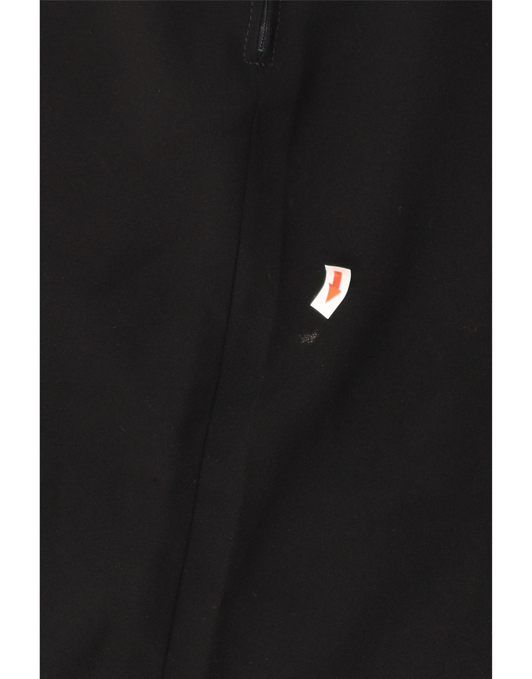 Benetton Womens Midi Skirt IT 44 Medium W28  Black Polyester