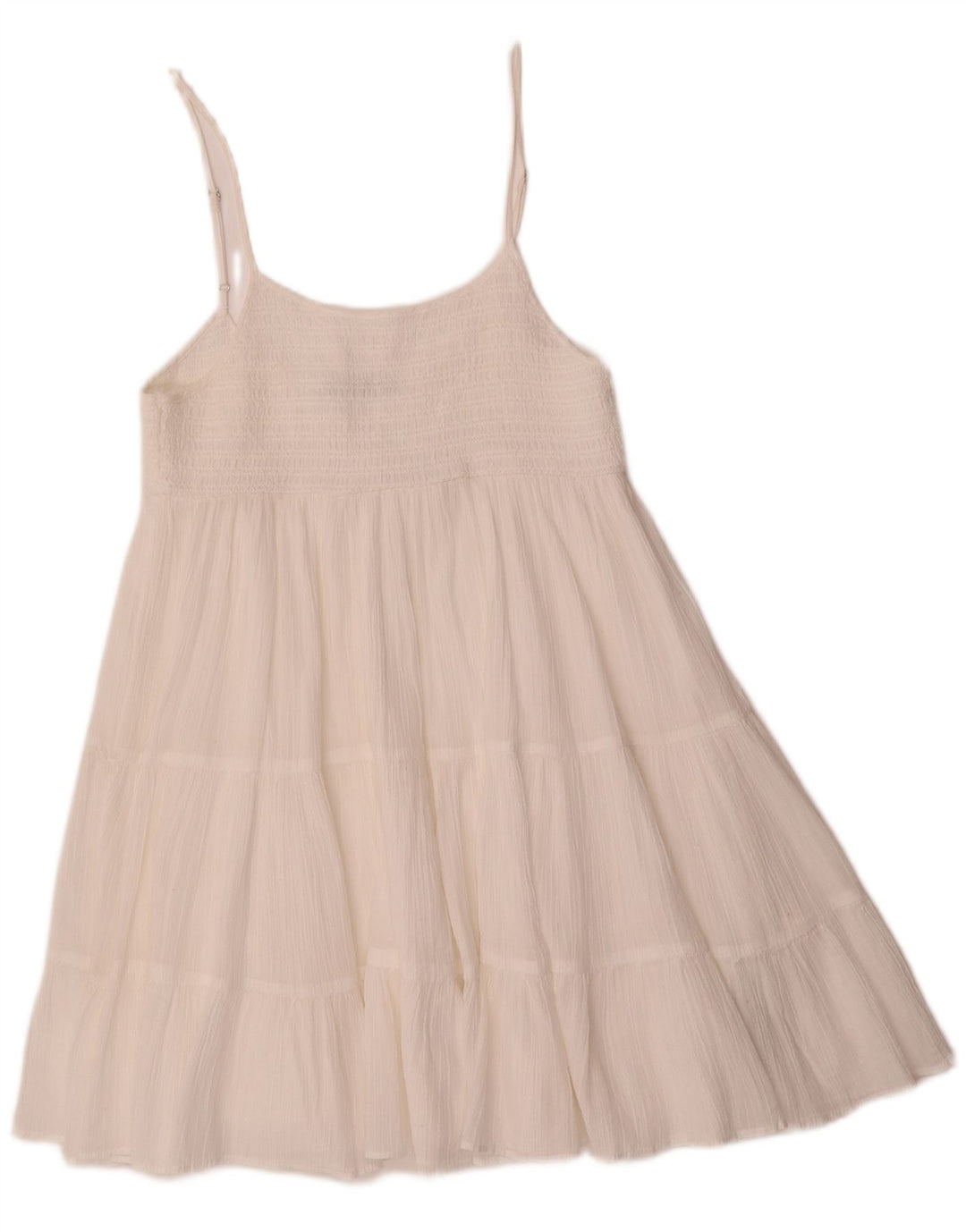 Zara Womens Sundress UK 12 Medium White Polyester