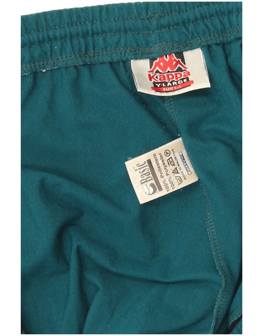 Kappa Mens Graphic Tracksuit Trousers Large  Blue Colourblock Polyester