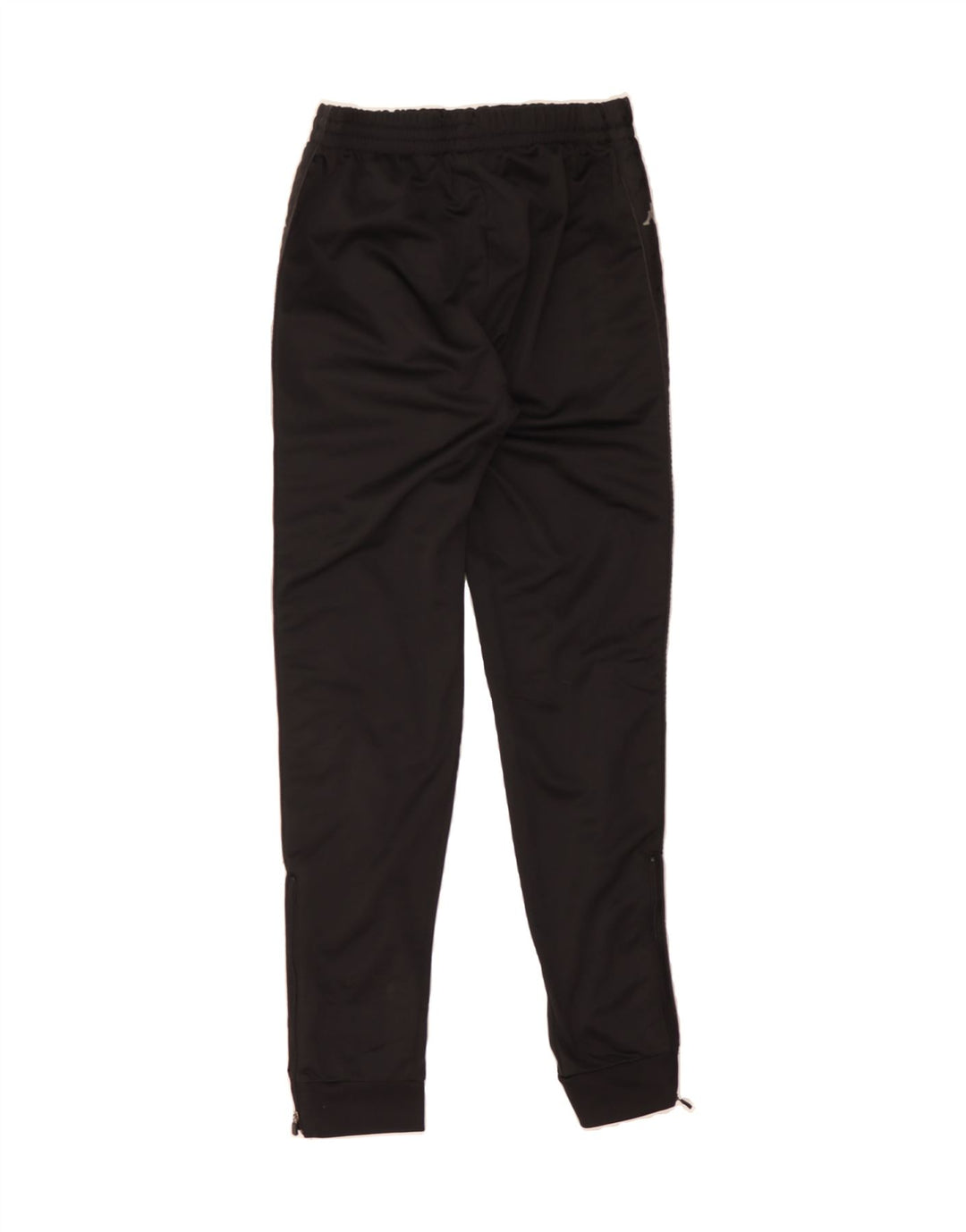 KAPPA Mens Graphic Tracksuit Trousers Joggers Small  Black Polyester Vintage Kappa and Second-Hand Kappa from Messina Hembry 