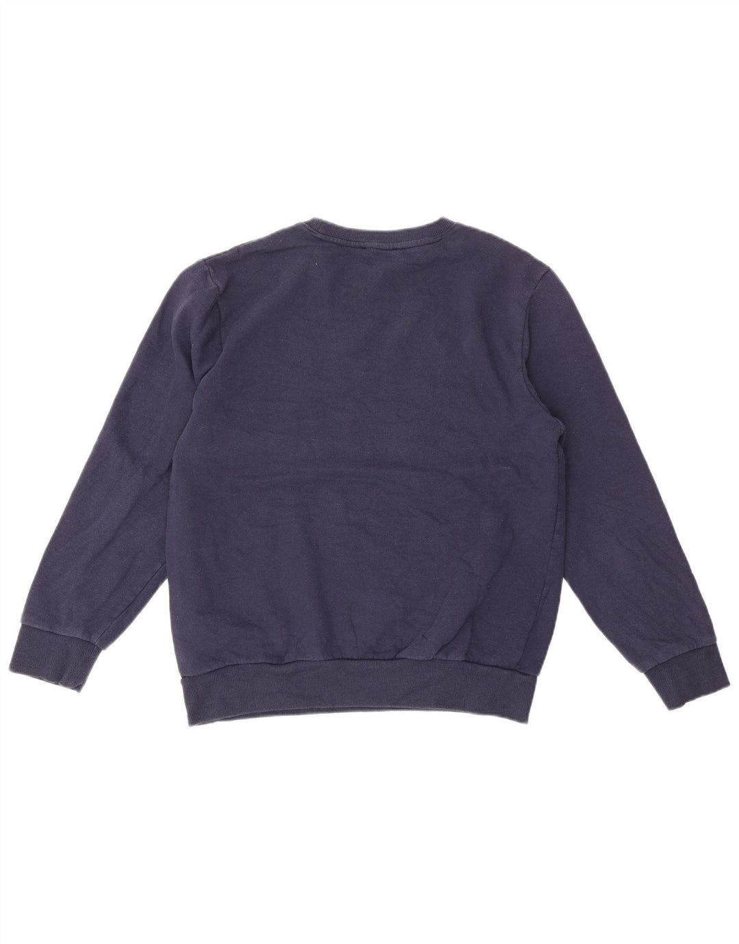 True Religion Mens Graphic Sweatshirt Jumper Medium Navy Blue Cotton