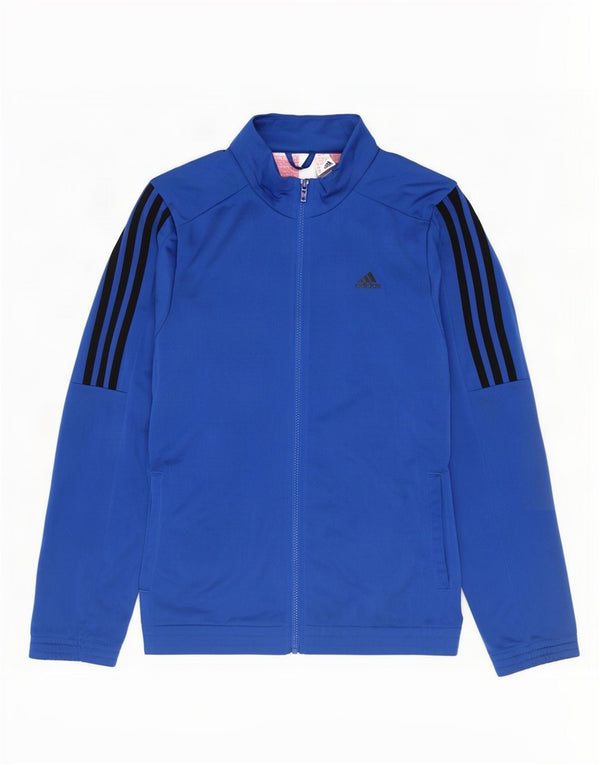 Giacca da ginnastica da uomo Adidas piccola blu