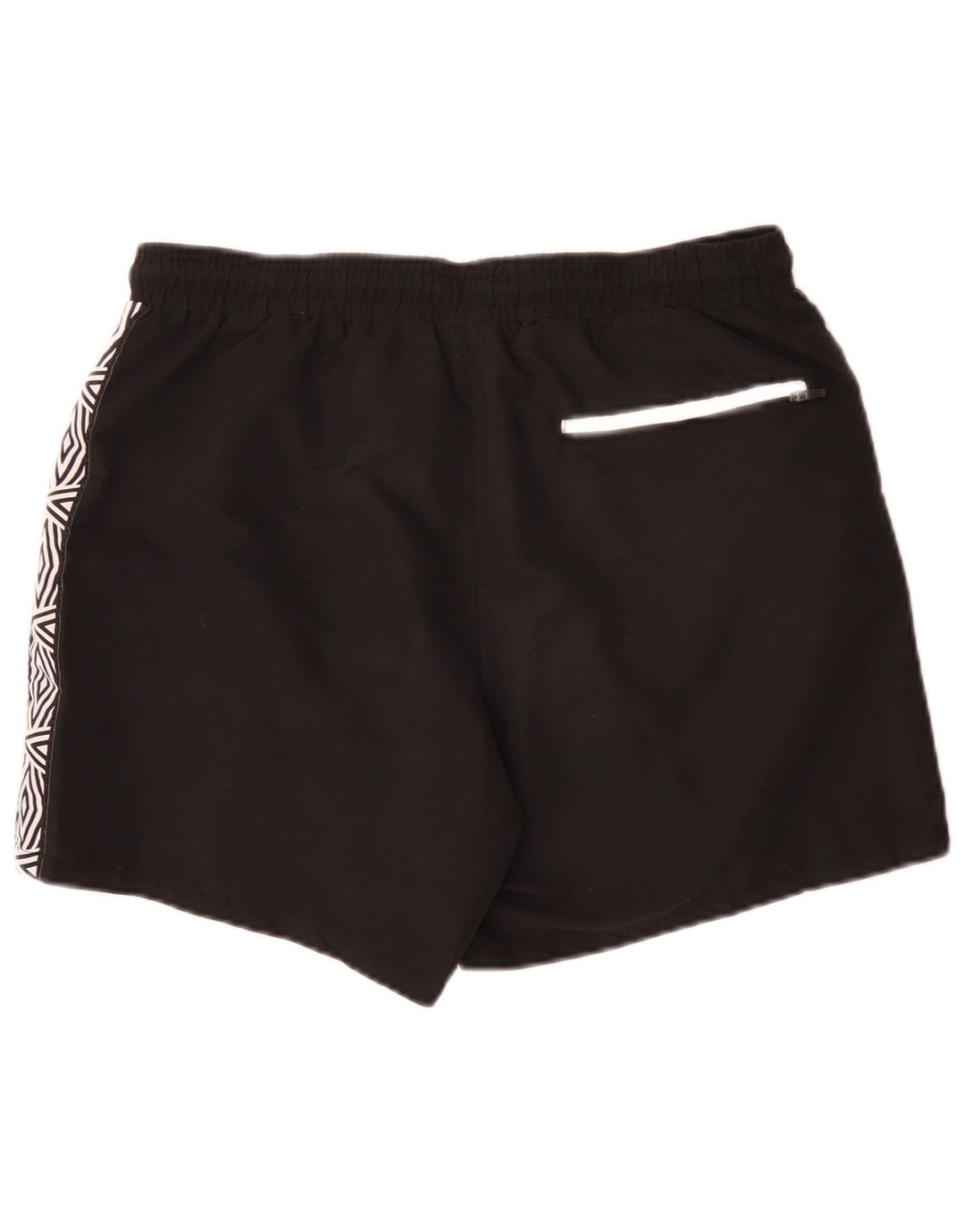 Umbro Hombre Bañador con estampado gráfico Poliéster geométrico negro grande