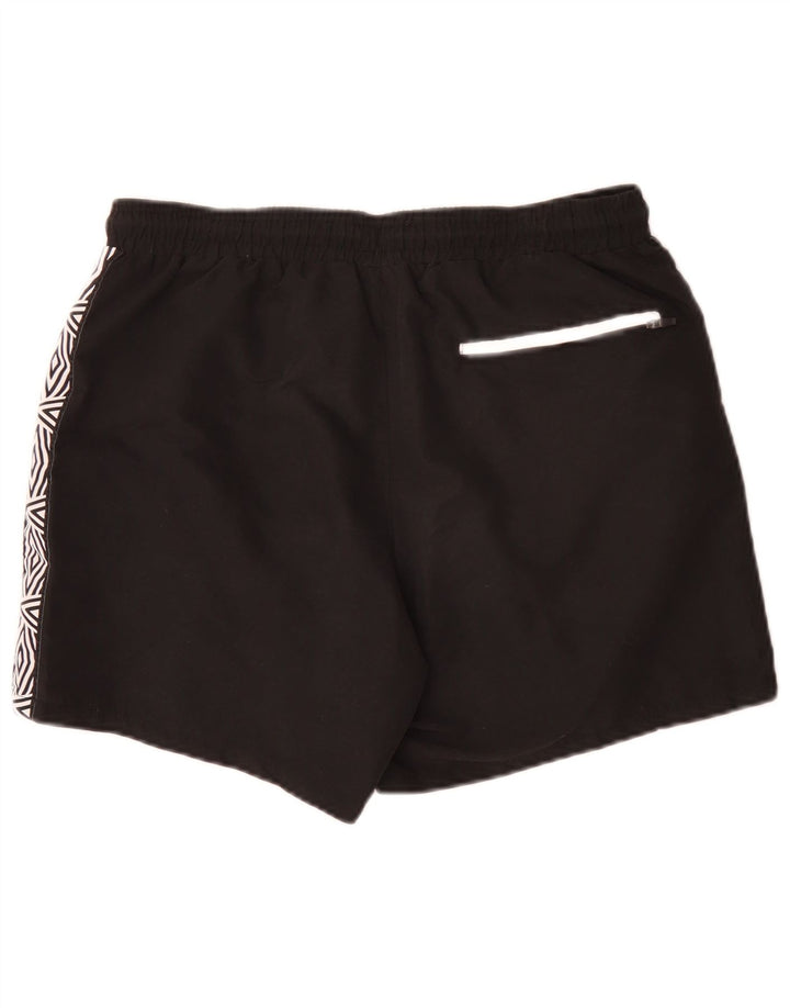 Umbro Hombre Bañador con estampado gráfico Poliéster geométrico negro grande