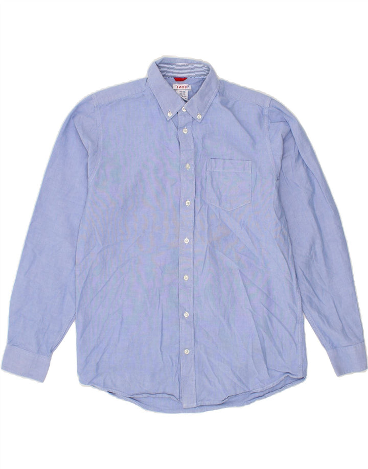 IZOD Boys Regular Shirt 15-16 Years 2XL Blue Cotton Vintage Izod and Second-Hand Izod from Messina Hembry 