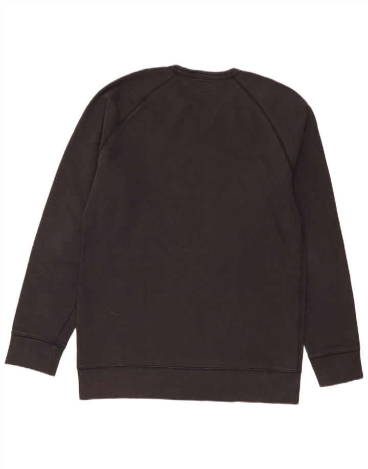 Levi's Uomo Felpa Maglione Grande Cotone Nero