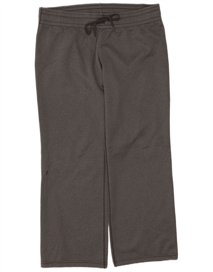 Under Armour Mens Tracksuit Trousers Large  Grey Polyester