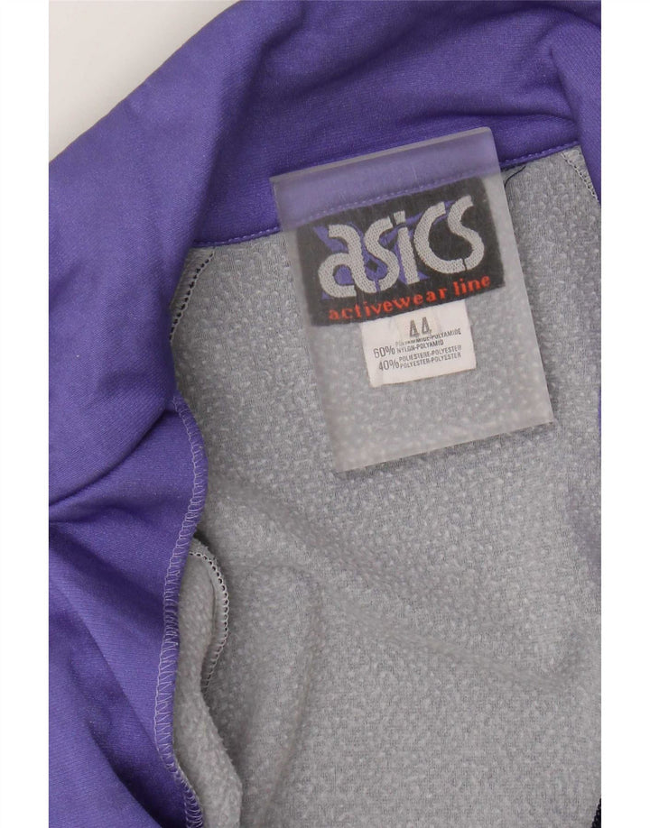 Pantaloni da tuta con grafica Asics da donna IT 44 Medium Blu Navy Colourblock