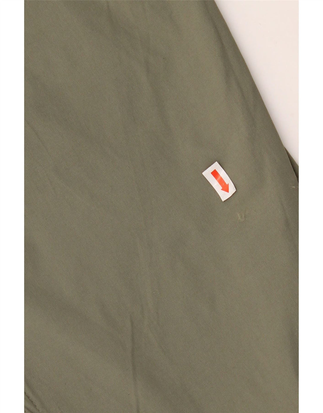EDDIE BAUER Calça capri feminina slim cargo W36 L20 nylon verde