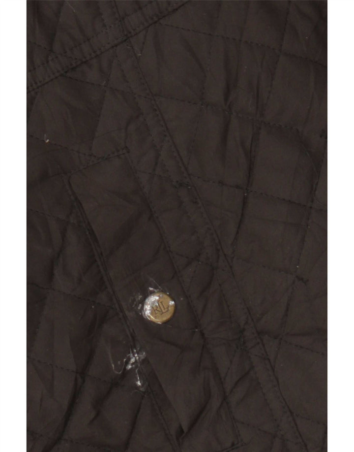 Γυναικείο καπιτονέ μπουφάν Ralph Lauren UK 14 Large Brown Πολυεστέρας