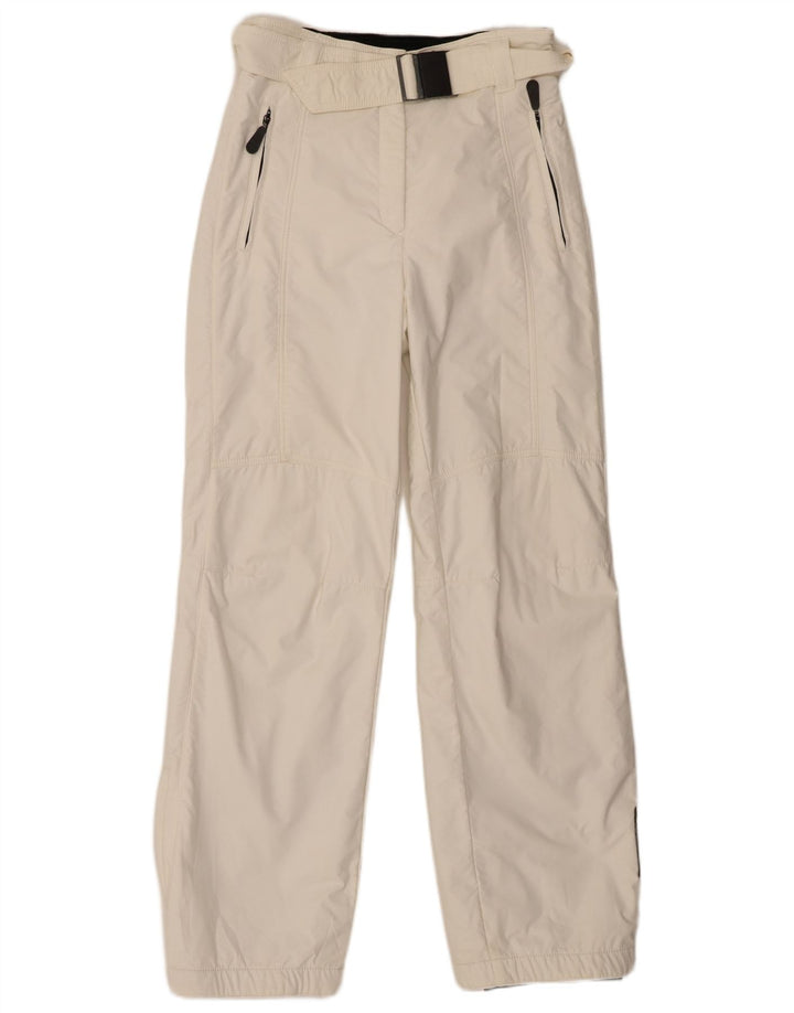 Colmar Womens Ski Trousers IT 44 Medium  White Polyamide