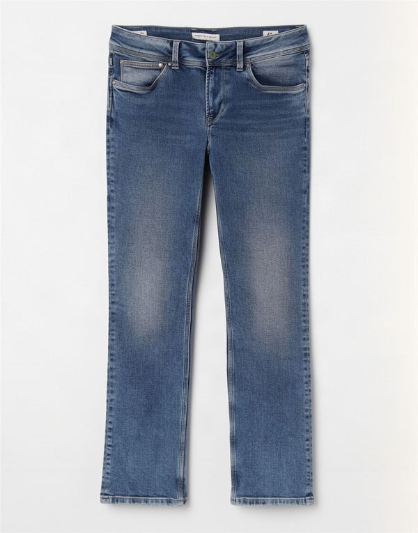 PEPE Jeans Womens Saturn Mid Rise Straight Jeans US 10 Large W34 L30 Blue