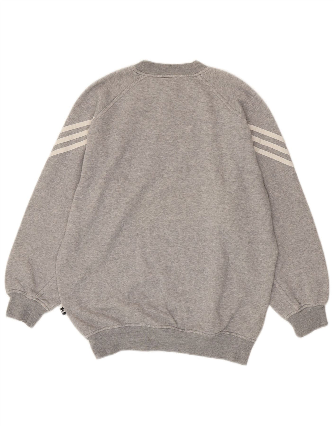 Adidas Boys Sweatshirt Jumper 13-14 Years Grey Cotton