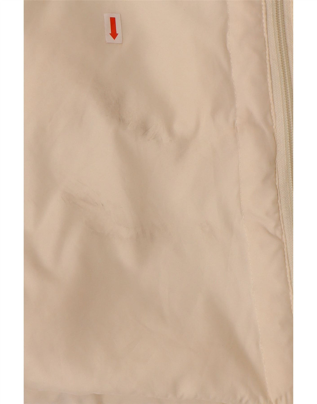 MIXTURE Womens Padded Coat IT 48 XL Off White Polyester