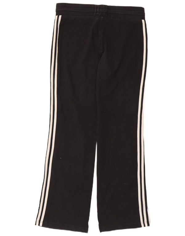 Adidas Damen Trainingshose UK 16 Large Schwarz Baumwolle