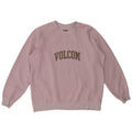 Volcom feminino gráfico oversized moletom jumper UK 14 médio roxo