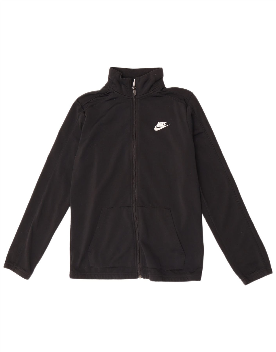 Giacca superiore della tuta da ragazzo Nike 13-14 anni XL poliestere nero