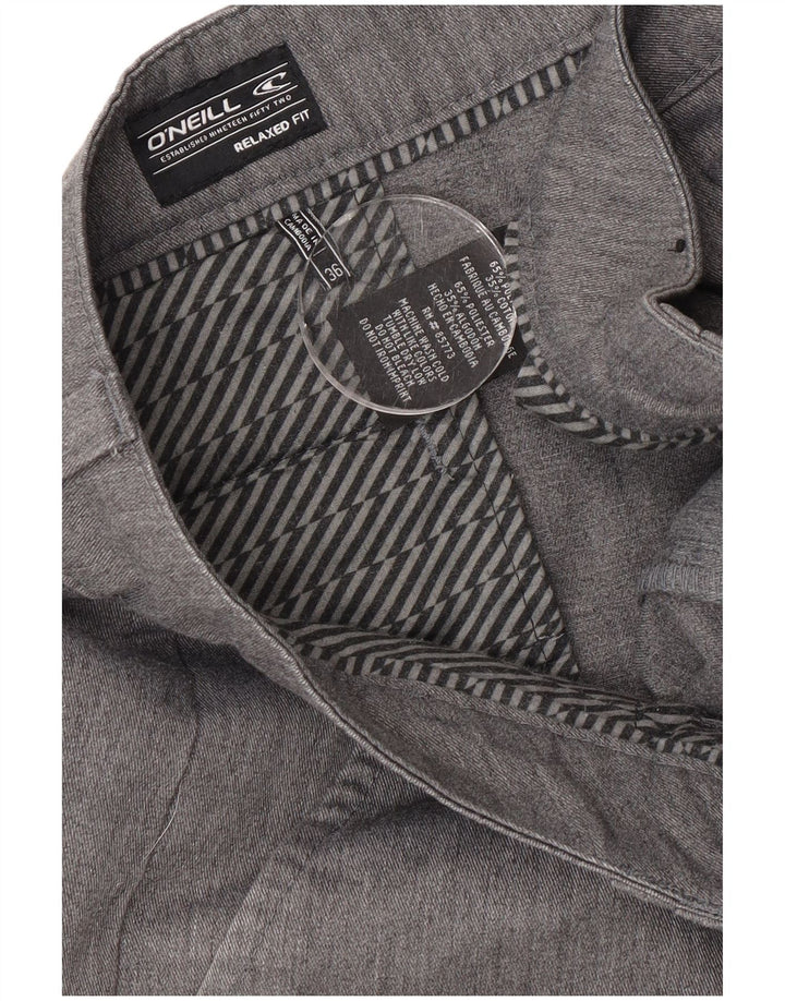 O'Neill Herren Relaxed Fit Cargo Shorts W36 Large Grau Polyester
