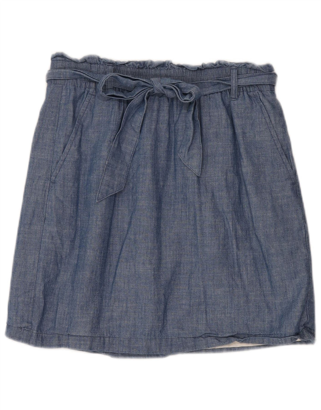 J. Crew Jupe trapèze pour femme Small W30 Bleu Coton