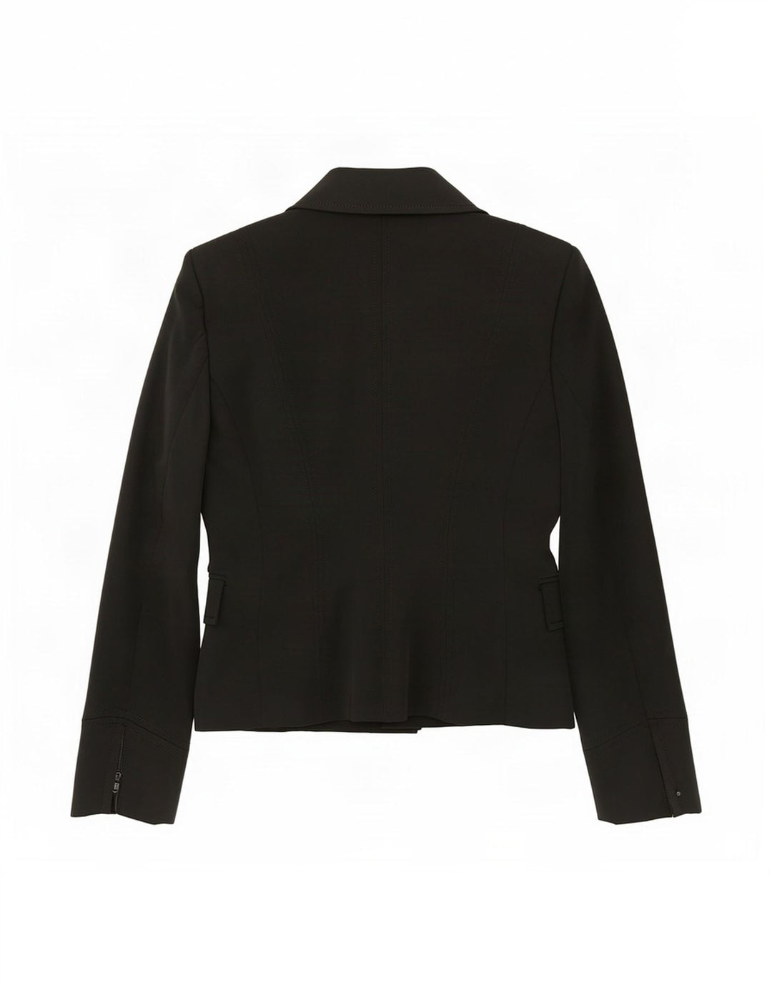 Mariella Rosati Veste blazer à 2 boutons pour femme UK 10 Petit Noir Polyester