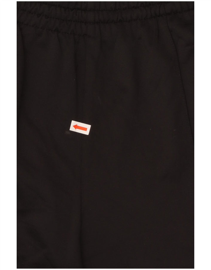 Kappa Mens Graphic Tracksuit Trousers Medium Black Colourblock Polyester