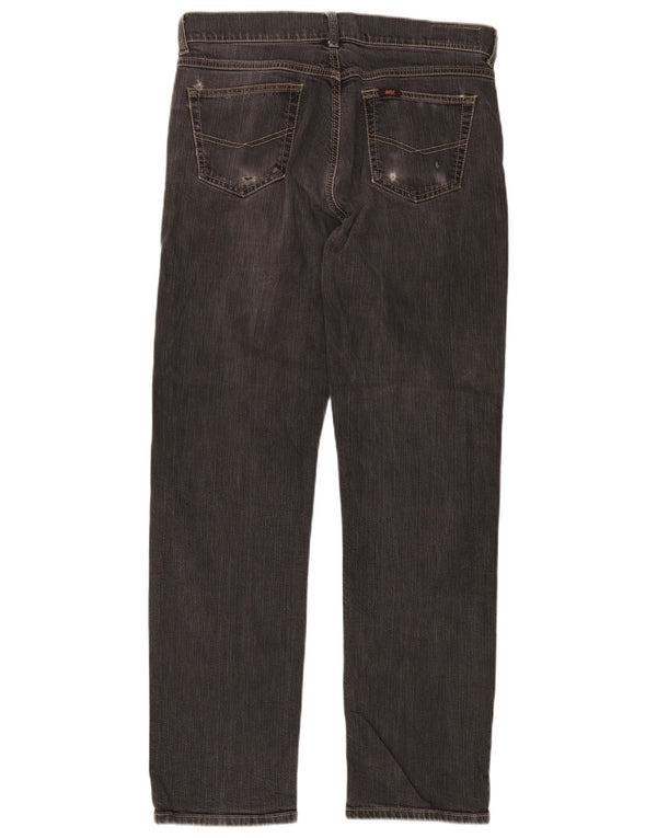 Jeans dritti da uomo Rifle W34 L32 in cotone grigio