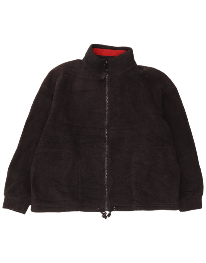 Marks & Spencer Veste polaire St. Michael pour femme UK 16 Large Noir