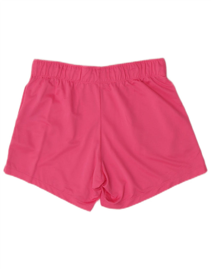 Pantaloncini sportivi Nike da donna Dri Fit UK 10 piccoli poliestere rosa