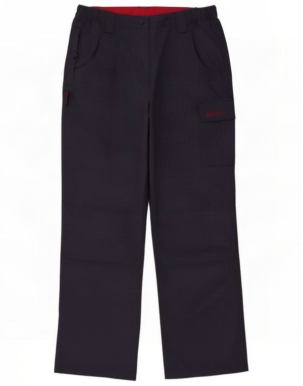 Mountain Warehouse Womens Cargo Trousers UK 12 Medium W32 L30 Navy Blue