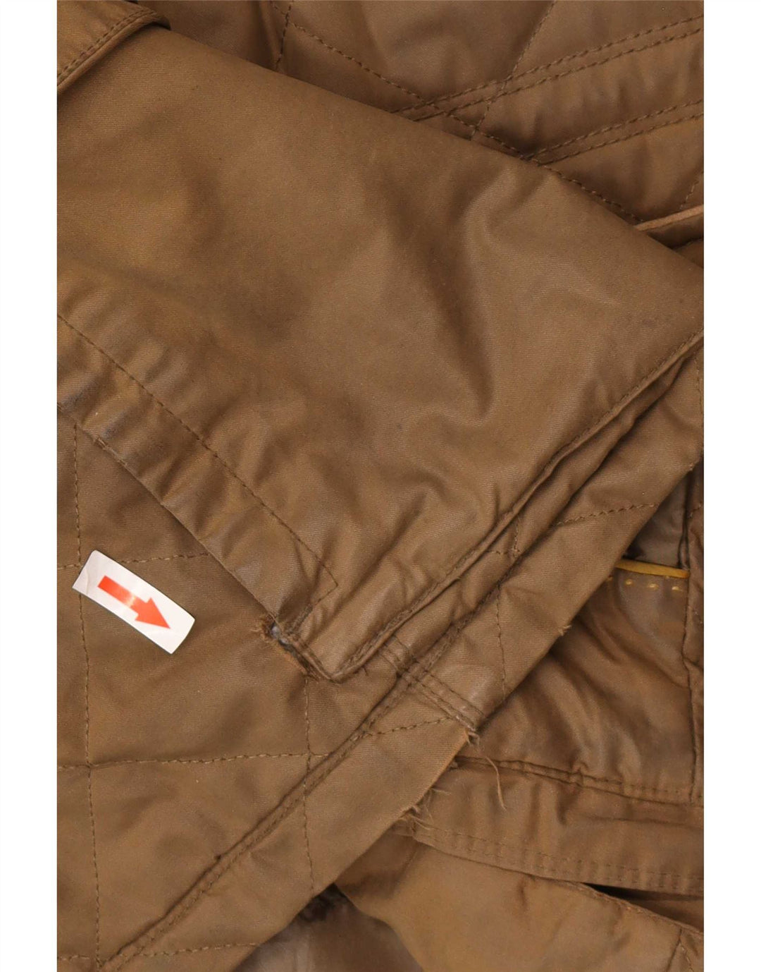 Massimo Dutti Herre Utility Jacket UK 40 Stor Brun Nylon